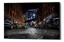 【中古】【輸入品・未使用】Cortesi Home Dumbo、ニューヨーク市ジクレーキャンバスウォールアート、16 x 12インチ、グレー