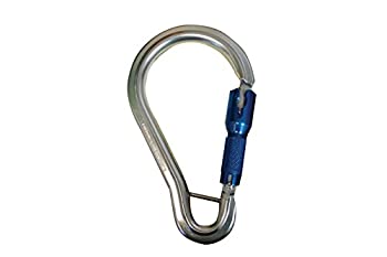 šۡ͢ʡ̤ѡElk River 17237 FallRated Aluminum Carabiner with Auto Twist-Lock and Pin, 3600 lbs Gate, 2 Gate Opening by Elk River