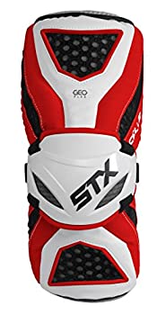 【中古】【輸入品・未使用】(Small, Red/White) - STX Lacrosse Cell 3 Arm Guard