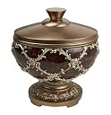 【中古】【輸入品・未使用】OK Lighting Curvae 装飾ボックス ブラウン ブロンズ ゴールド