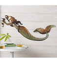 【中古】【輸入品・未使用】Wind & Weather メタルマーメイド ウォールアート