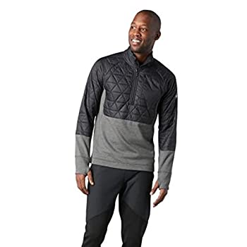 SmartWool(スマートウール) Ms スマートロフト60ハイブリッドハーフジップ ブラック M SW61654002005