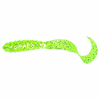 【中古】【輸入品・未使用】Mister Twister 3-Inch Meenie Lure-Pack of 20 (Chartreuse/Silver Flakes..