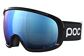 (One Size, Uranium Black/Spektris Blue) - POC Sports Fovea Clarity Comp Goggles