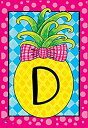 【中古】【輸入品・未使用】Briarwood Lane Pineapple Monogram Letter D Garden Flag Everyday 12.5