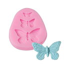 【中古】【輸入品 未使用】Delidge Silicone Fondant Candy Cake Baking Mold For Cake Decorating (butterfly) 並行輸入品