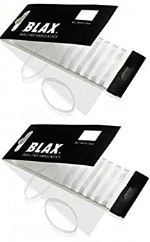 Blax CLEAR Snag-Free Hair Elastics 4mm, 8 Count (2-Pack) 商品カテゴリー: ヘアアクセサリー 