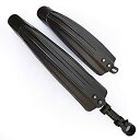 【中古】【輸入品・未使用】BlueSunshine Dovetail Style Adjustable Fender Bicycle Bike Cycling Front/Rear Mud Guards Mudguard Fenders Set Mountain Road fits for 24