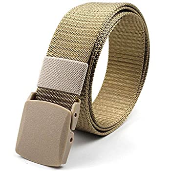 【中古】【輸入品 未使用】CoreLife Nylon Tactical Belt for Men, Adjustable Casual Outdoor Heavy Duty Belt with Durable Plastic Buckle 並行輸入品