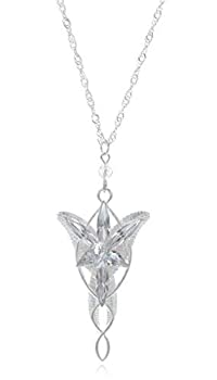 【中古】【輸入品・未使用】L-Zone The Lord of the Rings Lady Arwen Evenstar Inspired Collectible Plated Pendant with 20-Inch Chain Necklace [並行輸入品]