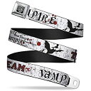 【中古】【輸入品・未使用】[Buckle Down] Belt - Team Vampire - 1.0 inch Wide - 20-36 Inches in Length [並行輸入品]