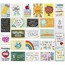 【中古】【輸入品 未使用】【24 Pack】 Thank You Card for Teacher- Cute Teacher Appreciation Cards in 24 unique Designs- Greeting Card For Teacher- Teachers Day C