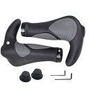 yÁzyAiEgpzwushang Bike Handlebar Grips Bicycle Bar Ends MTB Comfort Ergo Handle Grips for Mountain Bike BMX Cycling TPR Rubber Bionic Gecko Palm