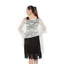 楽天スカイマーケットプラス【中古】【輸入品・未使用】Women Lightweight Rose Lace Shawl, Gzcvba Bridal Evening Party Wrap Scarf 商品カテゴリー: スカーフ [並行輸入品]