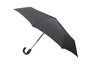 Automatic Open Travel Folding Umbrella 3 Fold Non-Slip Handle Black 商品カテゴリー: 傘 