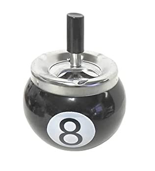 【中古】【輸入品・未使用】8 Ball Pool Ball Billiard Spinning Ashtray 商品カテゴリー: 灰皿 [並行輸入品]