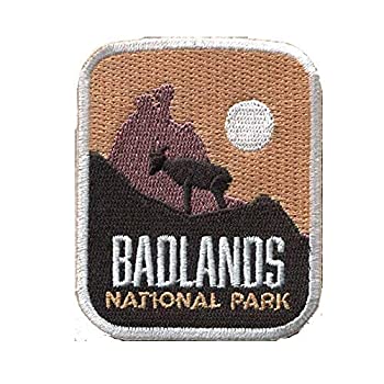 šۡ͢ʡ̤ѡVagabond Heart Badlands National Park Iron On Backpacking...