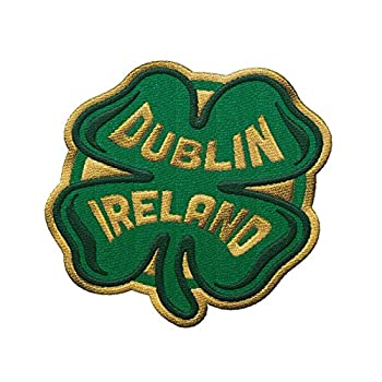 【中古】【輸入品・未使用】VAGABOND HEART Dublin Ireland Travel Patch - Green Shamrock Design/Great Souvenir for Backpacks and Luggage/Backpacking and Travelling