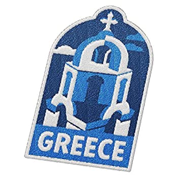 šۡ͢ʡ̤ѡVagabond Heart Greece Travel Patch - Santorini Island/Gre...