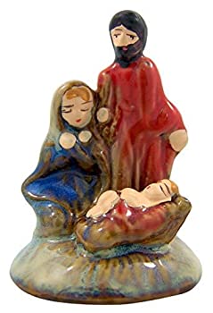 Religious Painted Porcelain Tabletop Holy Family Figurine, 2 3/4 Inches 商品カテゴリー: インテリア オブジェ 