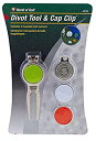 【中古】【輸入品・未使用】JEF World of Golf JR153 Metal Divot Golf Tool and Cap Clip with 3 B...