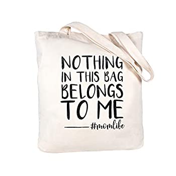 【中古】【輸入品・未使用】ElegantPark Funny Mom Gifts Mothers Day Gifts for New Mom Christmas Birthday Gifts for Mom Canvas Cotton Mom Tote Bag With Interior Poc 【中古】【輸入品・未使用】ElegantPark Funny Mom Gifts Mothers Day Gifts for New Mom Christmas Birthday Gifts for Mom Canvas Cotton Mom Tote Bag With Interior Poc