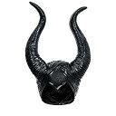 【中古】【輸入品 未使用】LiuzilaiST Black Long Halloween Costume Queen Horns Hat Deluxe Magic Witch Headpiece Headdress for Women Girls Adult 商品カテゴリー: ヘ