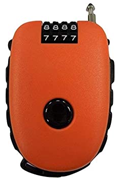 yÁzyAiEgpzBosvision Ultra-Secure 4-Digit Combination Lock with 3 Feet Retractable Cable for Bike, Ski, Snowboard and Stroller iJeS[: 