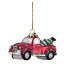 šۡ͢ʡ̤ѡKurt Adler 4-Inch Noble Gems Glass Truck with Christmas Tree Ornament [¹͢]