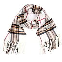 【中古】【輸入品 未使用】Plaid Cashmere Feel Classic Soft Luxurious Winter Scarf For Men Women 商品カテゴリー: スカーフ 並行輸入品