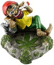 【中古】【輸入品 未使用】Fess Products Jamaican Chilling Man with Glasses Holding Cigarette Ashtray 商品カテゴリー: 灰皿 並行輸入品