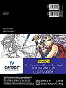 Canson Comic Manga Illustration Paper Pad with Preprinted, Non-Reproducible, Blue Lines, 150 Pound, 9 x 12 Inch, 20 Sheets 