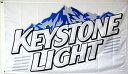 【中古】【輸入品・未使用】Mountfly Keystone Light Beer Flag Banner 3x5Feet Man Cave Decor [並行輸入品]