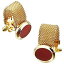 šۡ͢ʡ̤ѡHAWSON Mens Cufflinks with Chain - Stone and Shiny Gold Tone Shirt Accessories - Party Gifts for Young Men (ʥƥ꡼ : ե) [