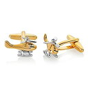 【中古】【輸入品・未使用】West Coast Jewelry | Crucible Men's Two-Tone Helicopter Spinning Pr...