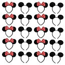 yÁzyAiEgpzFashion Mouse Ears Headband Bow Hair Band 20pcs for Adults and Children iJeS[: wAANZT[ [sAi]