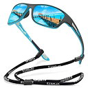【中古】【輸入品・未使用】KUGUAOK Polarized Sports Sunglasses for Men Driving Cycling Fishing...