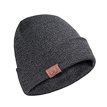 【中古】【輸入品 未使用】Winter Beanie Hat for Men and Women, Cold Weather Windproof Thermal Knit Hat Lined with Fleece, for Running, Cycling and Ski 商品カテゴ