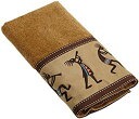 【中古】【輸入品・未使用】Avanti Linens Kokopelli Hand Towel, Nutmeg by Avanti Linens [並行輸入品]