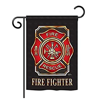 【中古】【輸入品・未使用】Breeze Decor G158063 Fire Fighter Americana Military Impressions Decor..