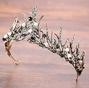 【中古】【輸入品 未使用】Leiothrix Wedding Bride Crowns and Tiaras Baroque Bridal Flame Hair Accessories Pegeant Crown for Porm (Gold) 商品カテゴリー: ヘアアク