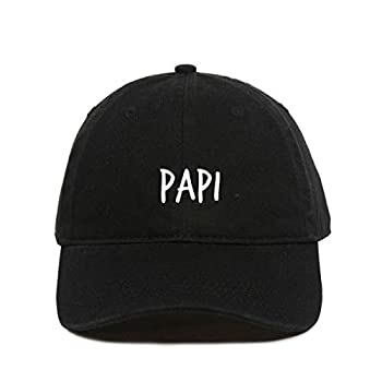 Papi Daddy Baseball Cap, Embroidered Dad Hat, Unstructured Six Panel, Adjustable Strap (Multiple Colors) 商品カテゴリー: 帽子 [並行輸入