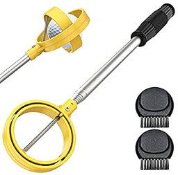 【中古】【輸入品・未使用】SisterAling Golf Ball Retriever and 2 Pack Pocket Golf Club Cleaner Brush,Stainless Telescopic Extendable Golf Ball Pick Up Retriever f