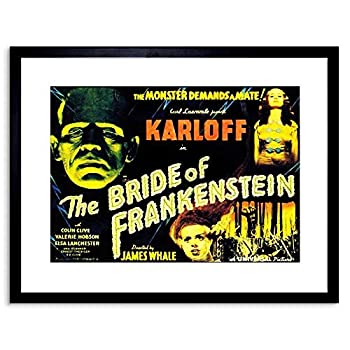 楽天スカイマーケットプラス【中古】【輸入品・未使用】The Art Stop Movie Film Sequel Bride Frankenstein Karloff Whale Horror Framed Print F97X4132 商品カテゴリー: ポスター [並行輸入品]
