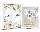 【中古】【輸入品 未使用】Mr Mrs 5x7 Picture Frame by Chosen One Rustic White Picture Frames with Heart Accent Bridal Shower Gifts, Engagement Frame and