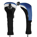 yÁzyAiEgpzAndux 2pcs/Pack Long Neck Golf Hybrid Club Head Covers Interchangeable No. Tag CTMT-02 [sAi]