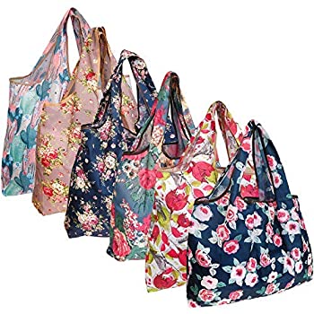 šۡ͢ʡ̤ѡallydrew Large Foldable Tote Nylon Reusable Grocery Bags,...