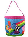 【中古】【輸入品・未使用】Peppa Pig Girls Collapsible Nylon Bucket Toy Storage Gift Tote Bag ...