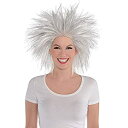 yÁzyAiEgpzAmscan Crazy Party Wig Costume, Silver iJeS[: wAANZT[ [sAi]