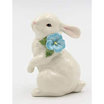 Cosmos Gifts 20967 Ivory Porcelain Rabbit Standing, White 商品カテゴリー: インテリア オブジェ 